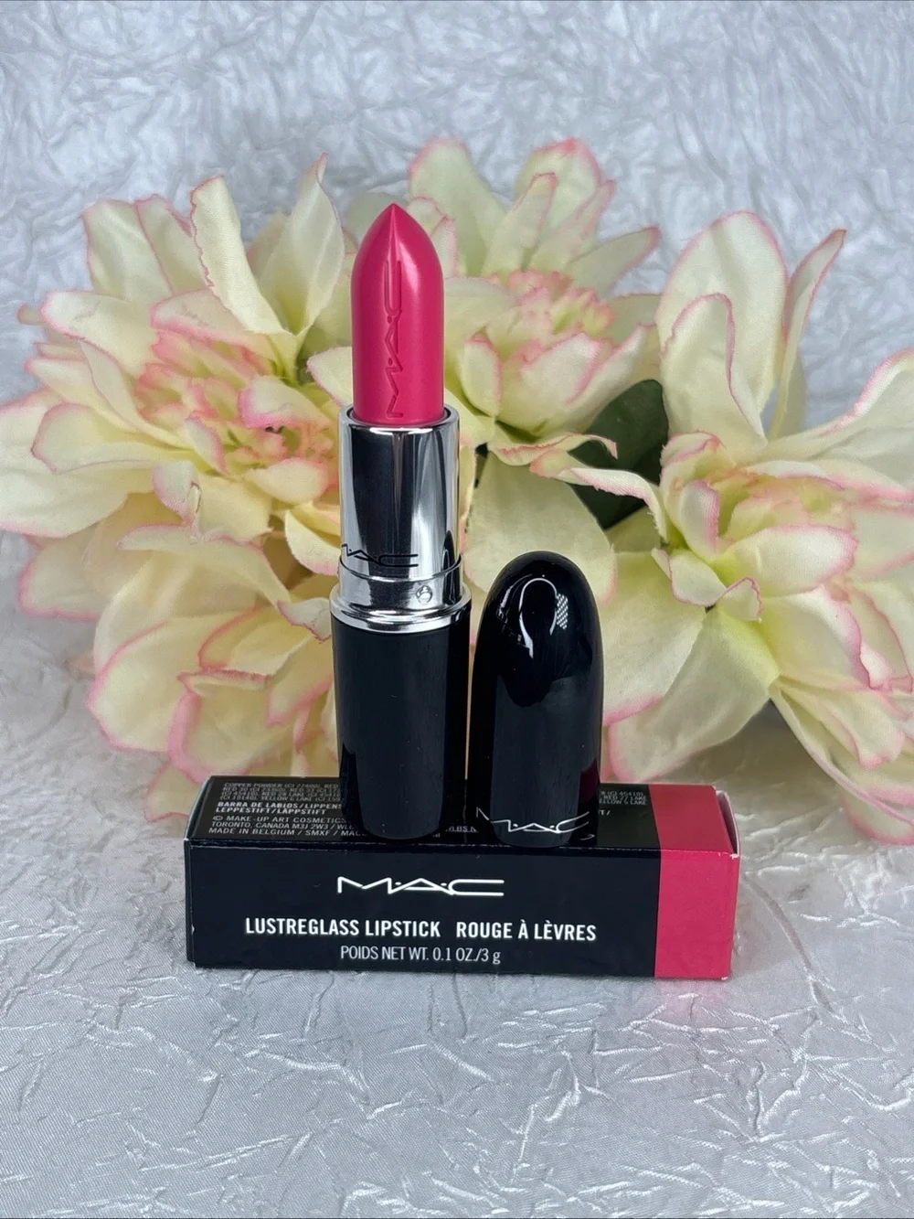 MAC Lustreglass Lipstick - 559 NO PHOTOS - Full Size NIB Disc